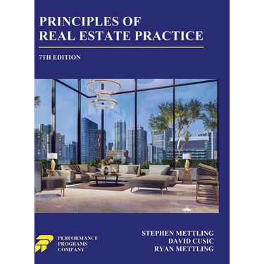 Principles of Real Estate Practice: 7th Edition