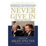 Never Give in: Battling Cancer in the Senate