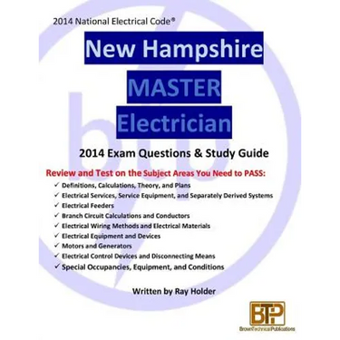 New Hampshire 2014 Master Electrician Study Guide