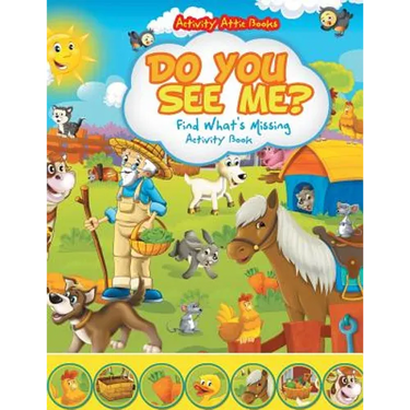 Do You See Me? Find What's Missing Activity Book