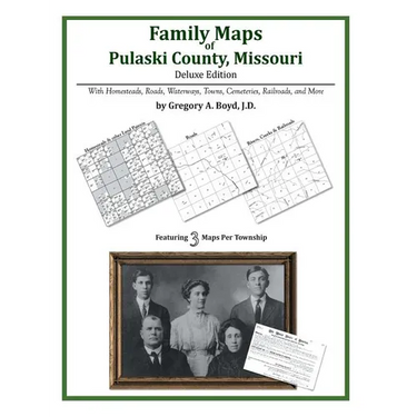 Family Maps of Pulaski County, Missouri