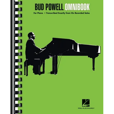 Bud Powell Omnibook Piano Sheet Music Transcriptions 35 Jazz Piano Solos Transcribed from Original Recordings Advanced Jazz Improvisation Book for Pia
