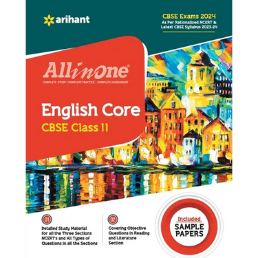 All In One Class 11th English Core for CBSE Exam 2024