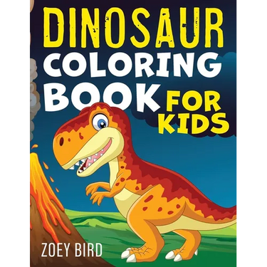 Dinosaur Coloring Book for Kids: Coloring Activity for Ages 4 - 8