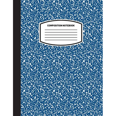 Classic Composition Notebook: (8.5x11) Wide Ruled Lined Paper Notebook Journal (Dark Teal) (Notebook for Kids, Teens, Students, Adults) Back to School