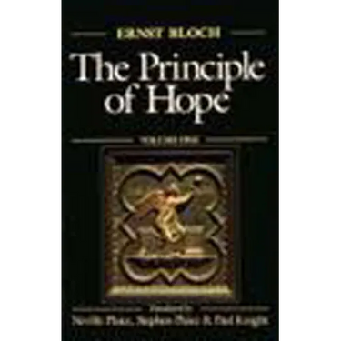 The Principle of Hope, Volume 1
