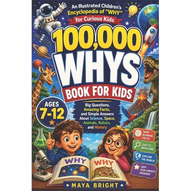 100,000 Whys Book for Kids - An Illustrated Children's Encyclopedia of "WHY" for Curious Kids: Big Questions, Amazing Facts, and Simple Answers About