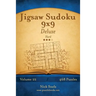 Jigsaw Sudoku 9x9 Deluxe - Hard - Volume 22 - 468 Logic Puzzles