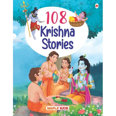Story Book for Kids - 108 Krishna Stories (Illustrated)