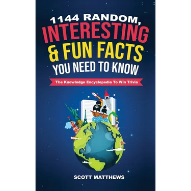 1144 Random, Interesting & Fun Facts You Need To Know - The Knowledge Encyclopedia To Win Trivia