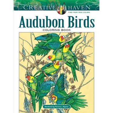 Creative Haven Audubon Birds Coloring Book