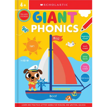 Giant Phonics Workbook: Scholastic Early Learners (Giant Workbook)