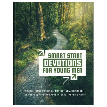 Smart Start Devotions for Young Men: Wisdom and Inspiration for Navigating Adulthood--28 Weeks of Readings Plus Interactive "Life Maps"