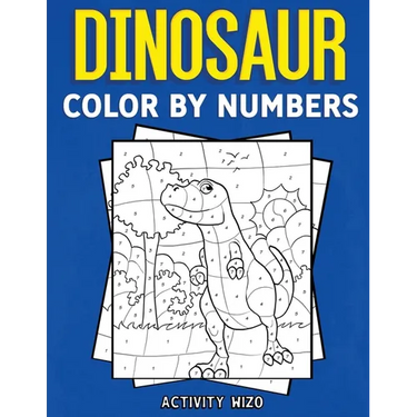 Dinosaur Color By Numbers