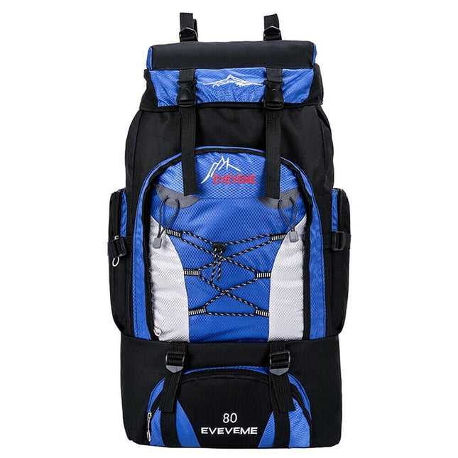 80L Outdoor Travel Hiking Camping Backpack Waterproof Rucksack Trekking Bag Pack by Plugsus Home Furniture - Vysn