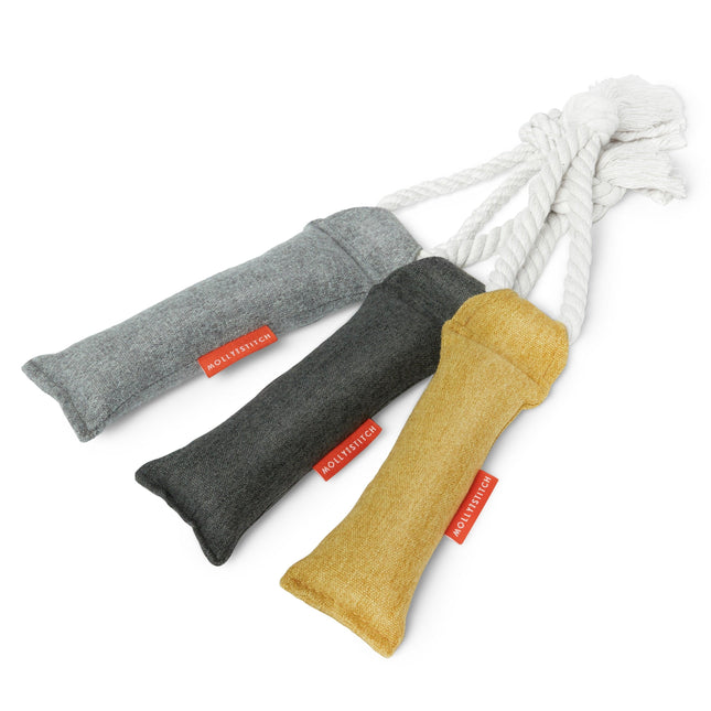 Alpine Tug Toy - Charcoal by Molly And Stitch US - Vysn