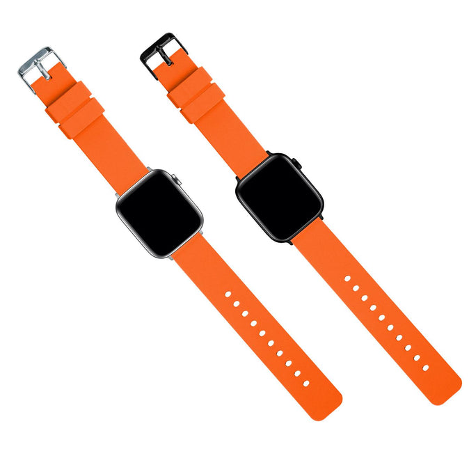 Apple Watch | Silicone | Pumpkin Orange by Barton Watch Bands - Vysn