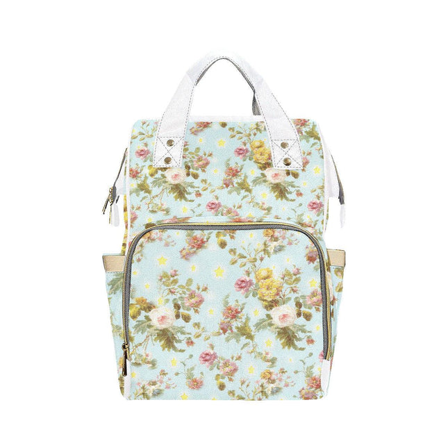 Baroque flowers N Stars Backpack by Stardust - Vysn
