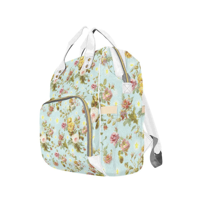 Baroque flowers N Stars Backpack by Stardust - Vysn