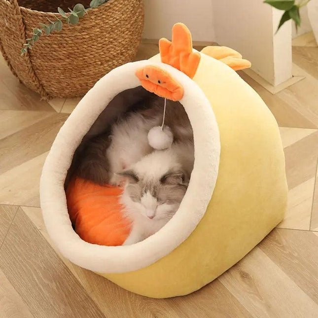 Cozy & Warm Cat House by GROOMY - Vysn