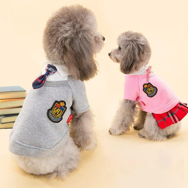 Dog School Uniform - Dog & Cat Apparel by GROOMY - Vysn