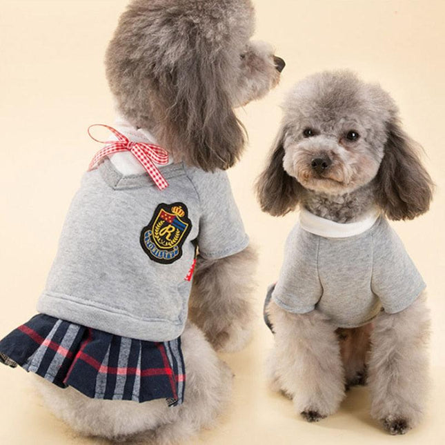 Dog School Uniform - Dog & Cat Apparel by GROOMY - Vysn