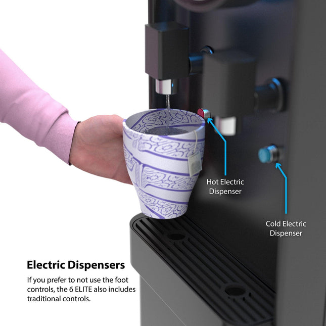 Drinkpod 6 Elite Series - Touchless Pure Water Cooler Dispenser by Drinkpod - Vysn