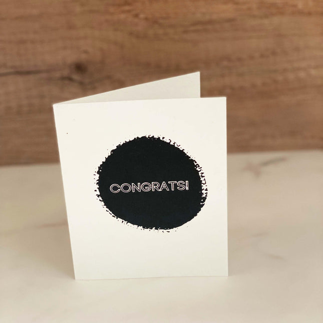 Eco Friendly Card - Congrats by Soothi - Vysn