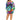 Electric leopard off shoulder bubble mini dress - Vysn