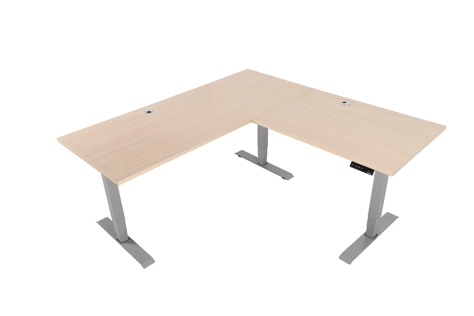 Executive Standing Corner Desk - L Shaped by EFFYDESK - Vysn