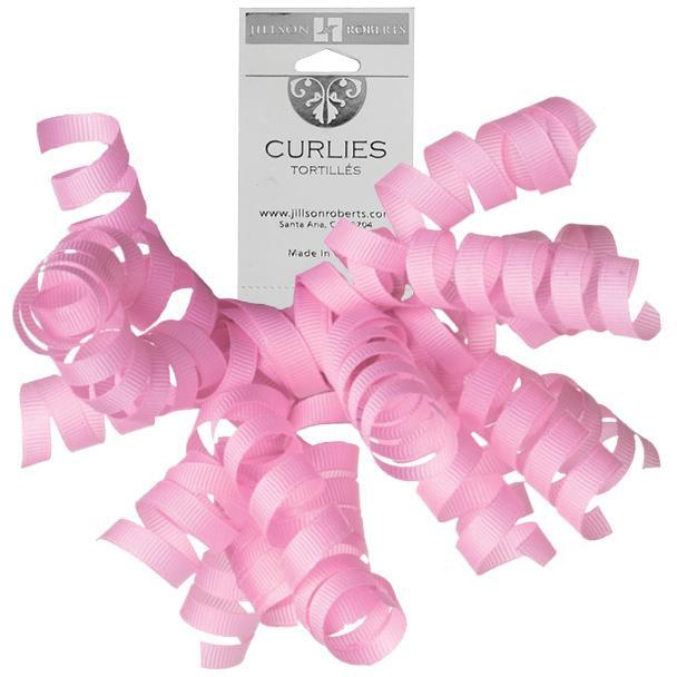 Jillson & Roberts Grosgrain Curlie Gift Bows, Pink by Present Paper - Vysn