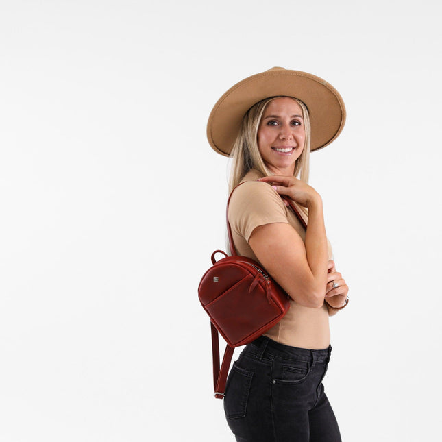 Mini Leather Backpack by Lifetime Leather Co - Vysn