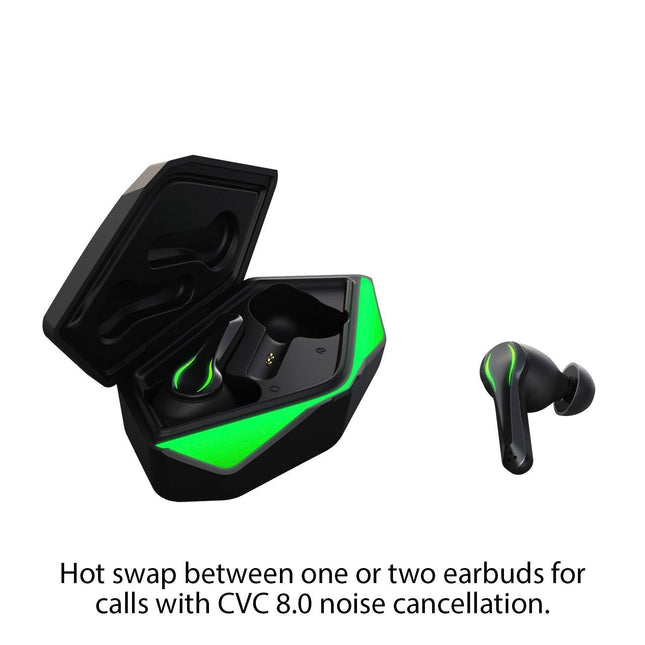 Nuraboost Edge Ultra Low Latency Bluetooth 5.0 Gaming True Wireless Earbuds - Free US Shipping by Mifo USA - The World's Most Advanced Wireless Earbuds for Active Movers - O5, O7 - Vysn