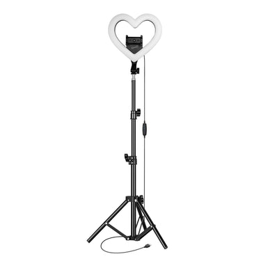 PRO Live Stream 10" Heart Shaped Selfie Ring Light (SC-2310SRH) - VYSN
