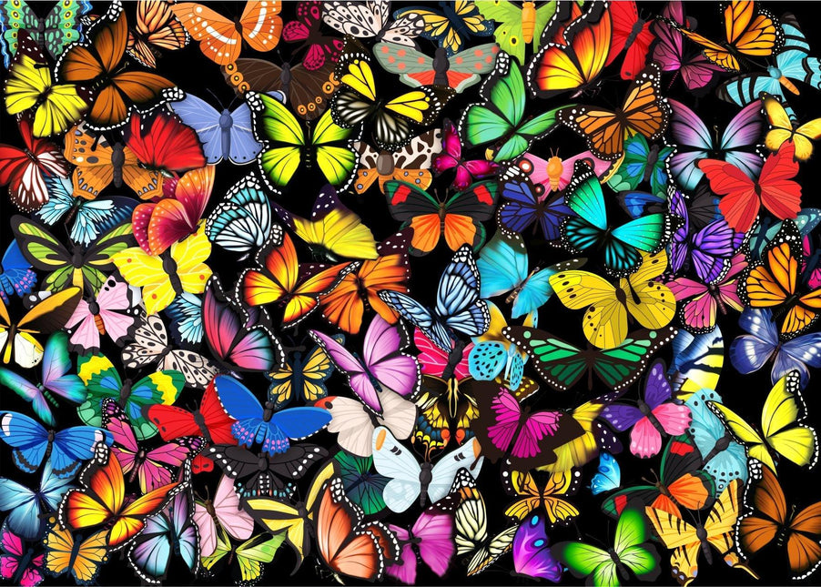 Unique Butterflies Jigsaw Puzzles 1000 Piece by Brain Tree Games - Jigsaw Puzzles - Vysn