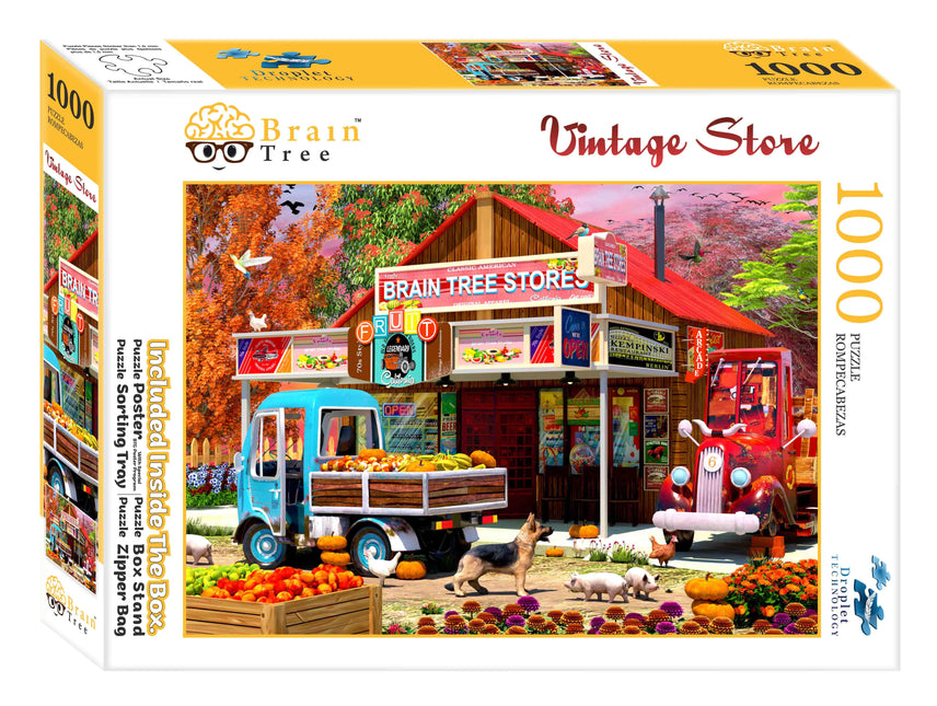 Vintage Store Jigsaw Puzzles 1000 Piece by Brain Tree Games - Jigsaw Puzzles - Vysn