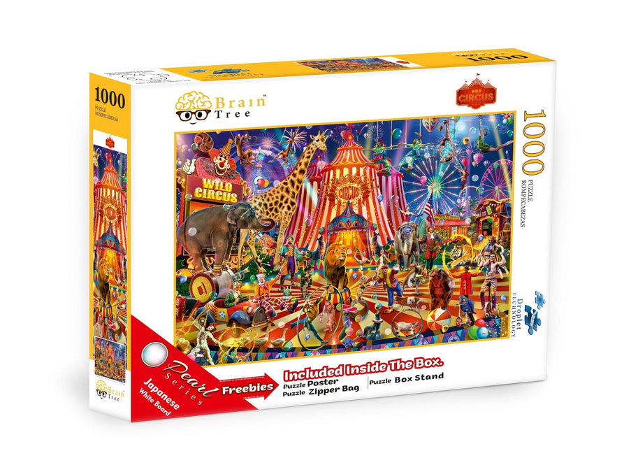 Wild Circus Jigsaw Puzzles 1000 Piece by Brain Tree Games - Jigsaw Puzzles - Vysn