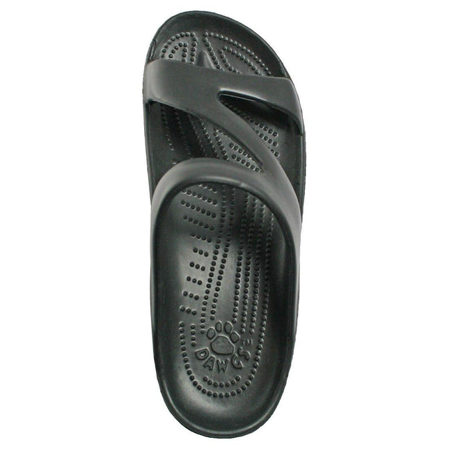 Women's Z Sandals - Black by DAWGS USA - Vysn