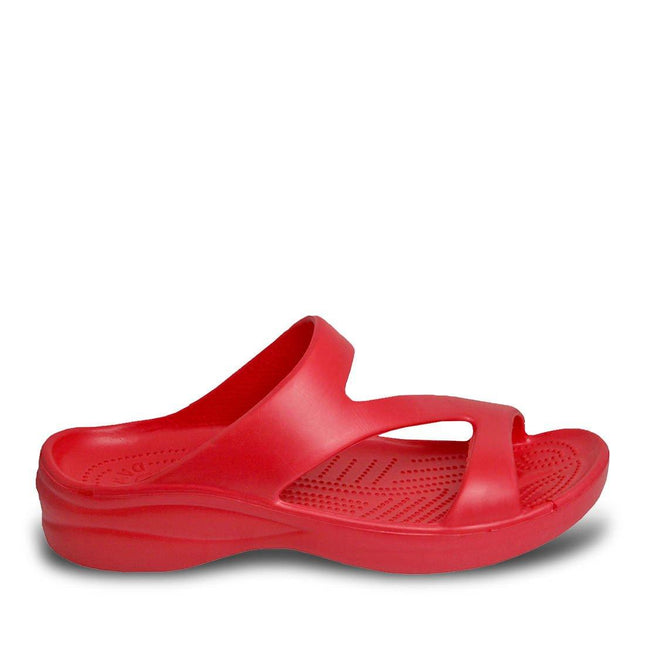 Women's Z Sandals - Red by DAWGS USA - Vysn