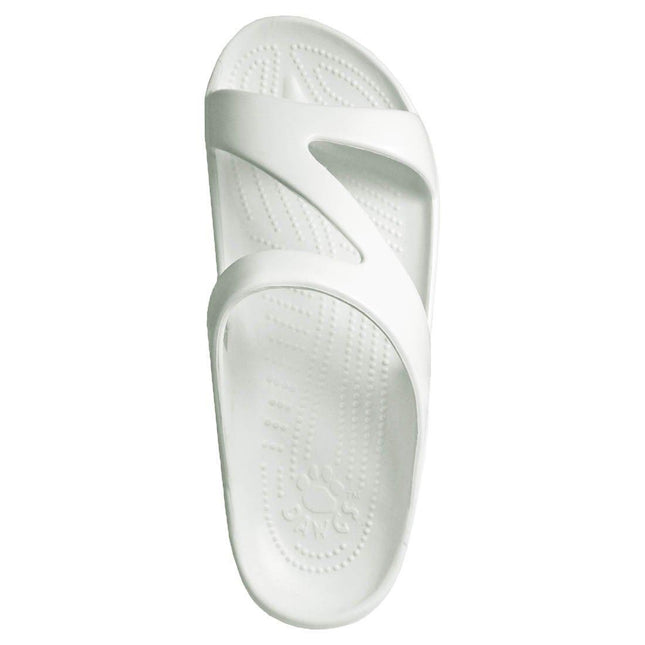 Women's Z Sandals - White by DAWGS USA - Vysn