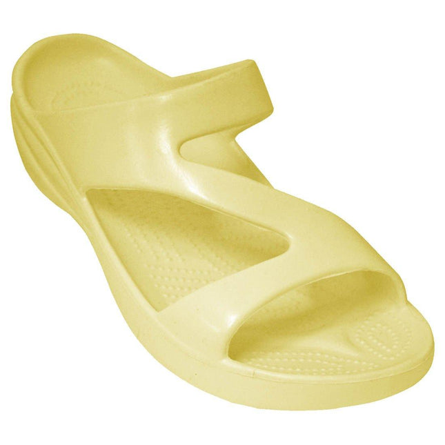 Women's Z Sandals - Yellow by DAWGS USA - Vysn