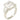 00827 High-Polished 925 Sterling Silver Ring with AAA Grade CZ in Clear
