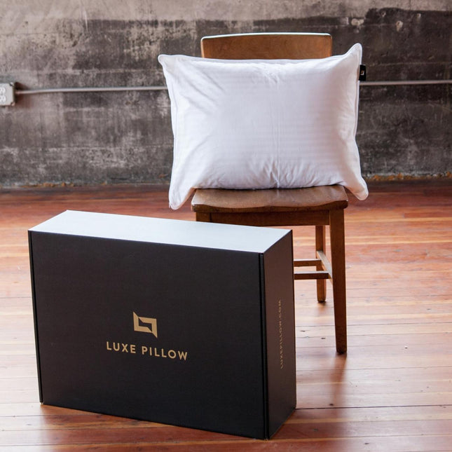 The Luxe Pillow® (Polyester Gel Fiber) Two-Pack by Luxe Pillow®