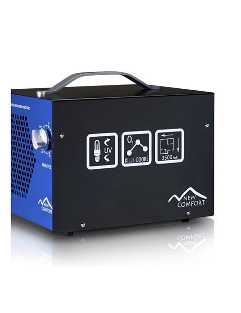 New Comfort Large Odor Eliminating Blue Commercial Ozone Generator by Prolux by Prolux Cleaners