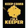 Keep Comb I'm A Keeper: Beekeeping Log Book Apiary Queen Catcher Honey Agriculture