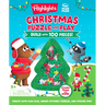 Christmas Puzzle and Play: Build with 100 Pieces!