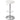 1 PC Round Bar Stool Adjustable Swivel Pub Chair-White