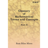 Glossary of Mathematical Terms and Concepts (Part II)