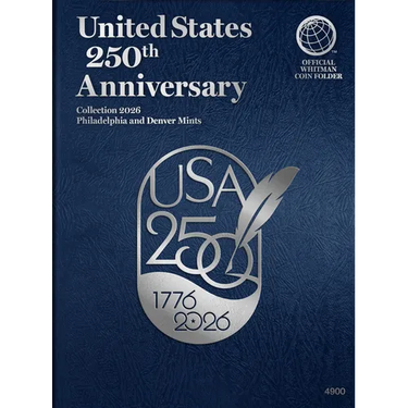 250th America Celebration P&d Whitman Blue Folder