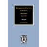 Richmond County, Virginia 1668-1853, Marriages of